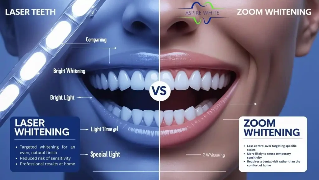 Laser Teeth Whitening vs. Zoom Whitening Hastings